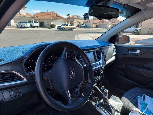 Hyundai Accent Inside