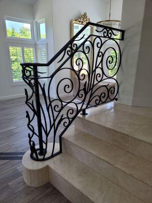 Beautiful Hand made forge design Stairs