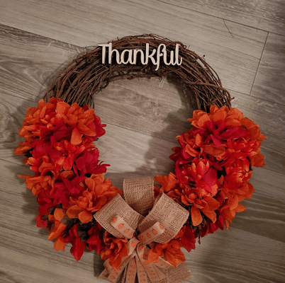 Thankful Fall Wreath