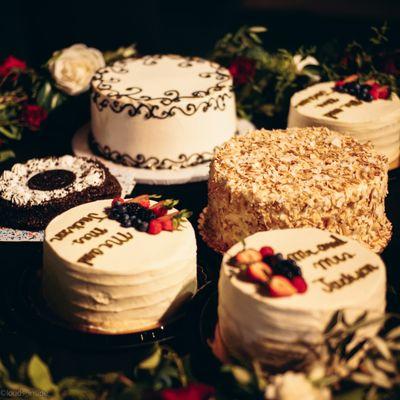 Our cake sampler ;)