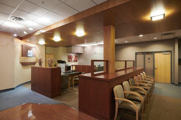 Waiting Area inside MNGI Digestive Health Plymouth Endoscopy Center & Clinic