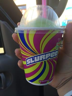 Sour Apple slurpee