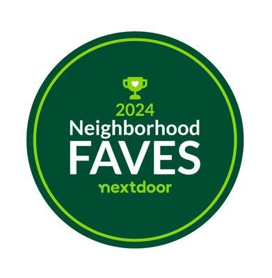 2024 Nextdoor Neighborhood Fave