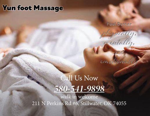 Yun Foot Massage in Stillwater