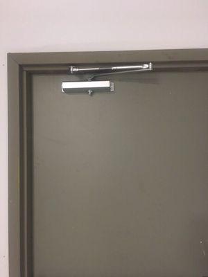 Commercial door closer installation, Chelsea, Manhattan, NY 10010