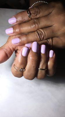 Gel manicure