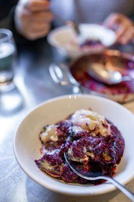 2024 Easter Brunch Three Course: Berry Cobbler w/ vanilla Ice Cream ($60/per)