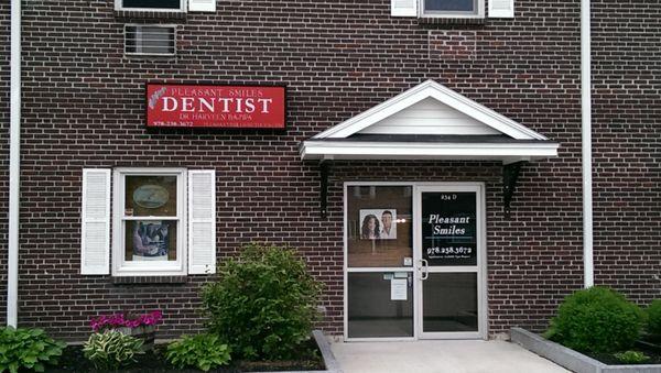 Pleasant Smiles Office Entrance