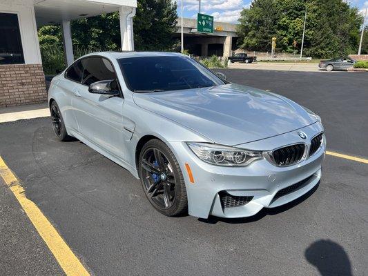 BMW M4 in for service!