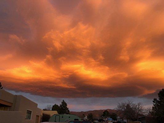 Mighty NM sunset