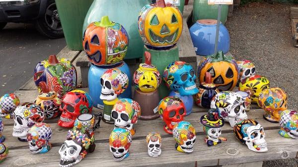 Halloween Talavera pottery