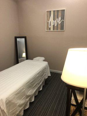 One of Massage therapy room