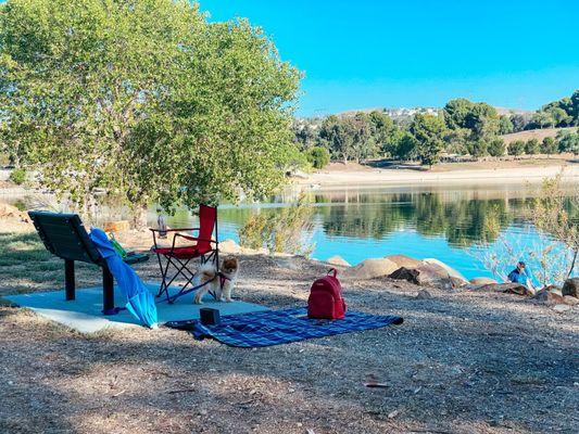 Lake fishing