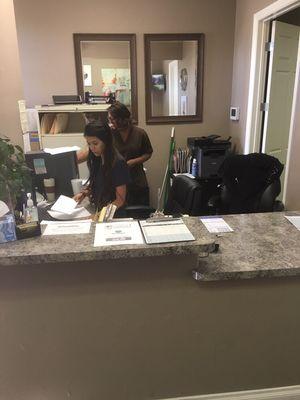 Front desk