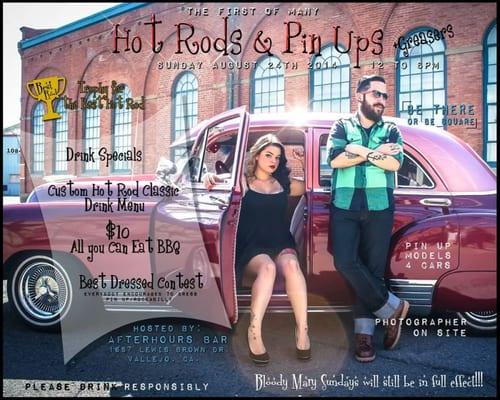 Upcoming event at After Hours! Hot Rods and Pin-Ups!