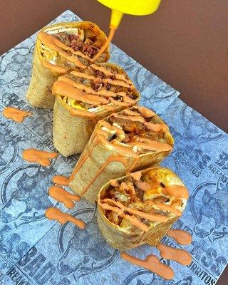 Bad-Ass Breakfast Burritos