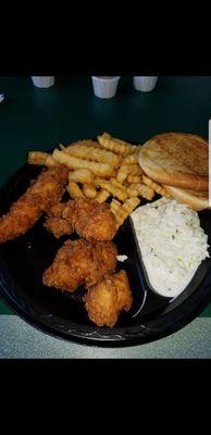 Chicken tender plate.delicious