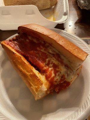 Veal Cutlet Parmigiana Grinder