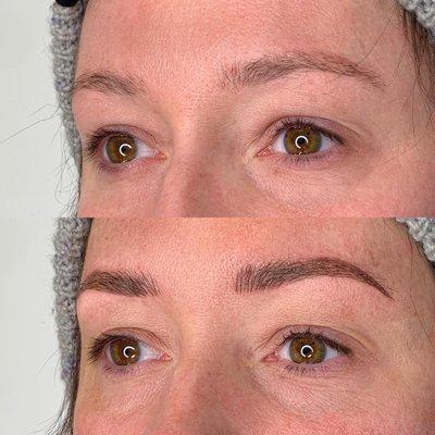 It's all about the strokes Microblading by Amanda!