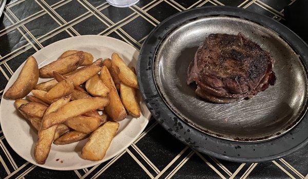 Filet Mignon with Steak Fries