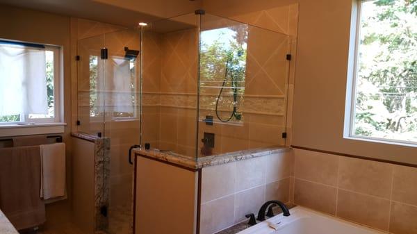 Framless Custom shower door