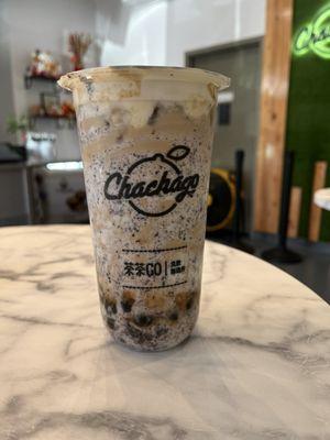 B3 Oreo Cheese Brown Sugar Pearl Milk Tea Oreo