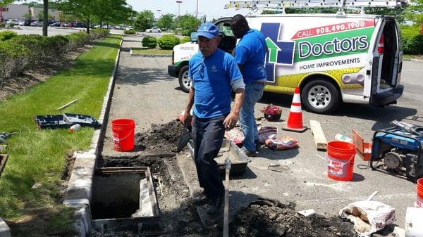 Catch Basin Repair - Target store Fairfield NJ