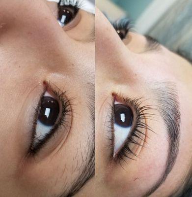 Lash Lift and Eyebrow waxing