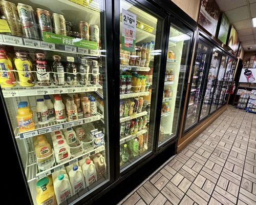 Refrigerated beverages