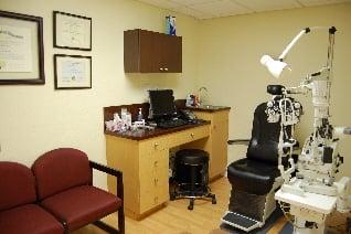 Our examination rooms contain all the necessary instruments to determine visual needs and evaluate total eye health.