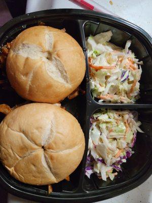 BBQ pork sandwiches