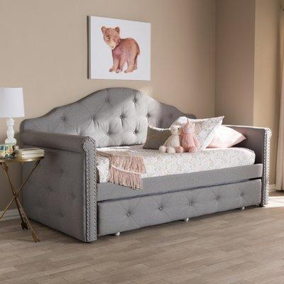 Baxton Studio Emilie Daybed with Trundle