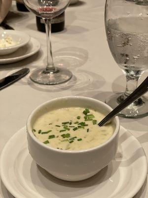 Asparagus and Brie soup