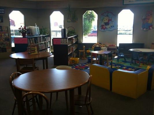 Library's Family Place for children under five.