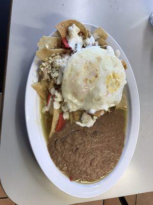 Chilaquiles mexicanos