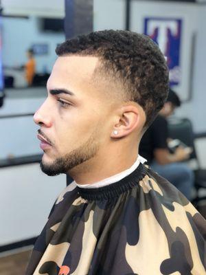 High taper fade