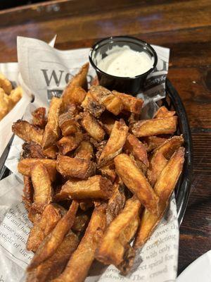 Hand cut fries - amazing!