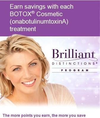 Save on Botox and Juvederm.