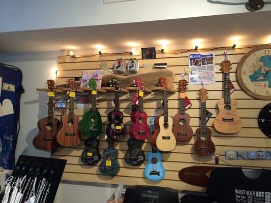 Rad ukulele's for sale!