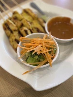 Chicken skewers