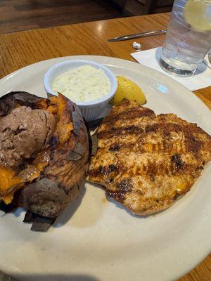 Blackened salmon