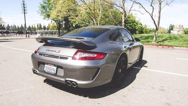 GT3RS bumper and techart style wing