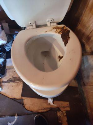 State of the bathroom