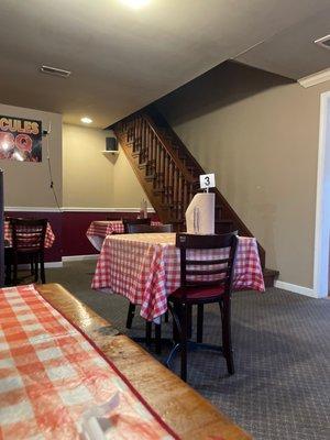 Dining area