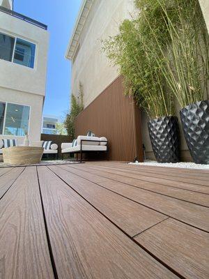 outdoor panel and flooring