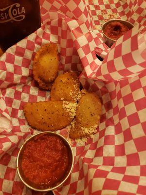 Fried ravioli's