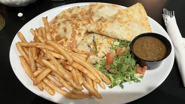 Tritip quesadilla