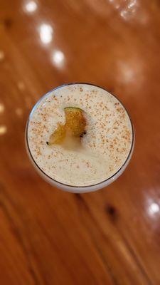 Key Lime Whiskey, one of bartender's creations