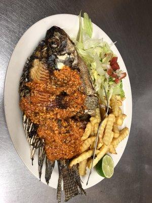 Mojarra Frita