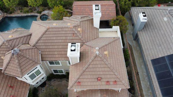 My tile roof reinstated